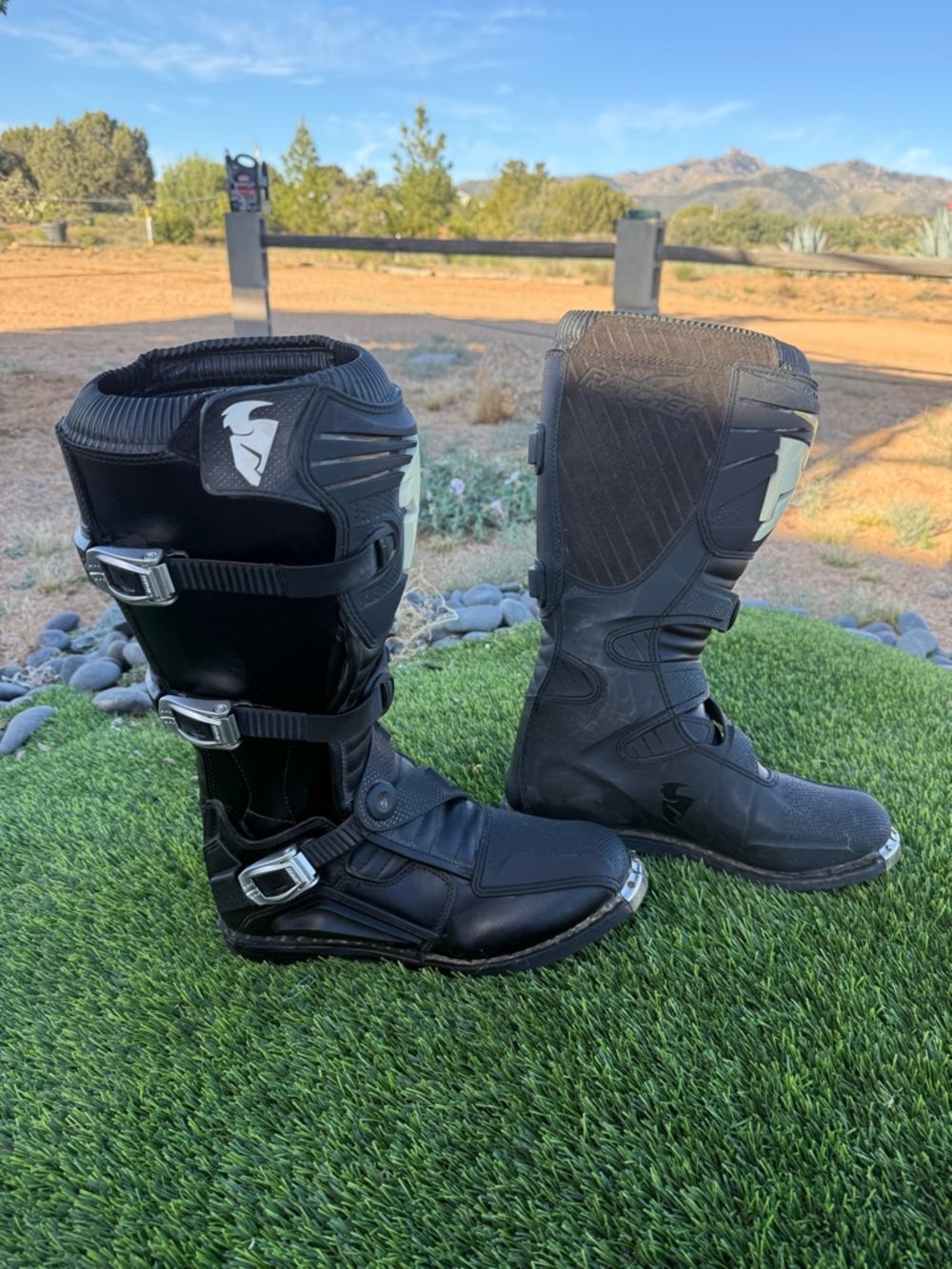 Thor Men's Black Riding Boots